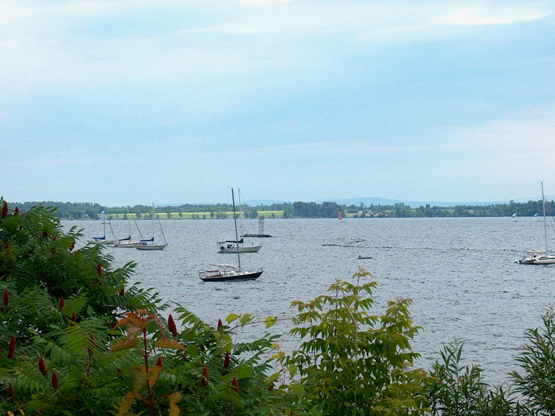 Plattsburgh, NY Mayor's Cup sailboat race on Lake Champlain photo, picture, image (New York