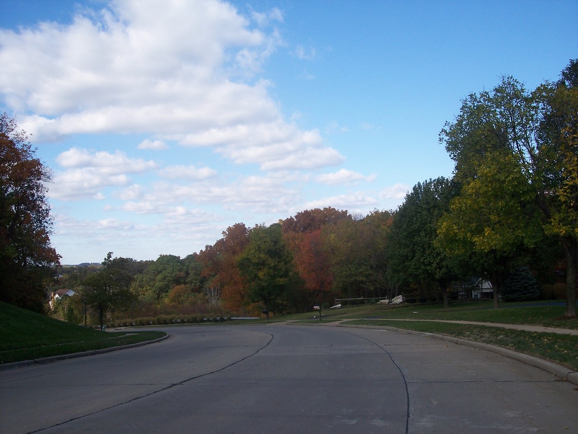 Wildwood, MO Wildhorse Parkway in Fall photo, picture, image