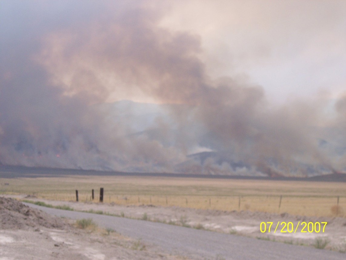 Grantsville, UT Grantsville fire 2007 photo, picture, image (Utah) at