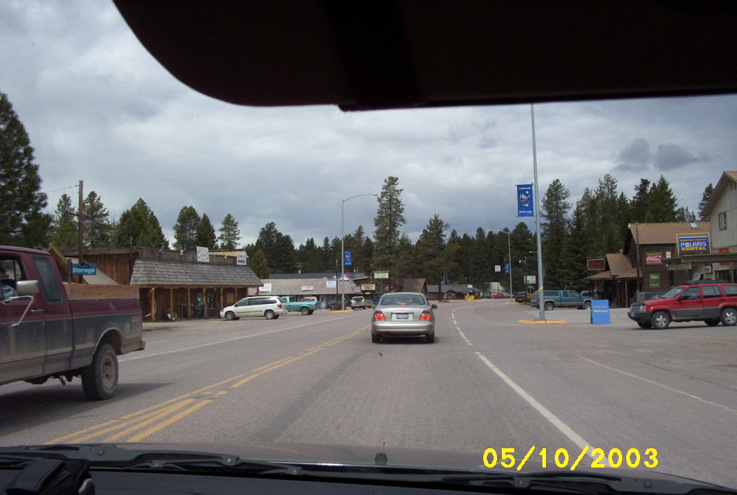 Seeley Lake, MT Downtown Sealy Lake photo, picture, image (Montana