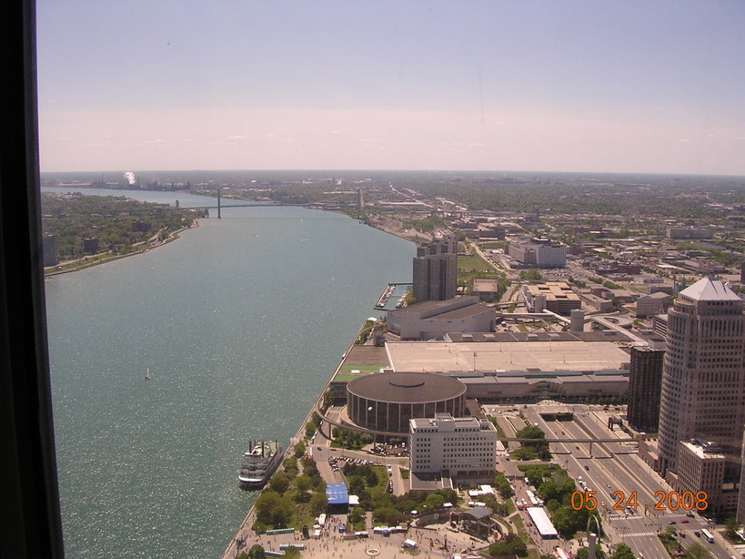 Detroit, MI Overview Detroit West Side photo, picture, image