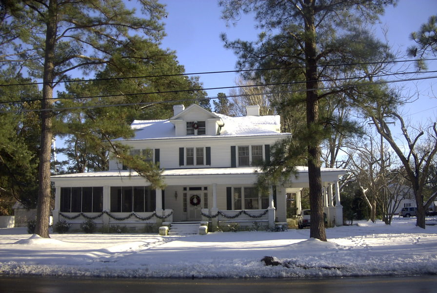 Woodland, NC Main Street, Woodland Christmas 2004 photo, picture