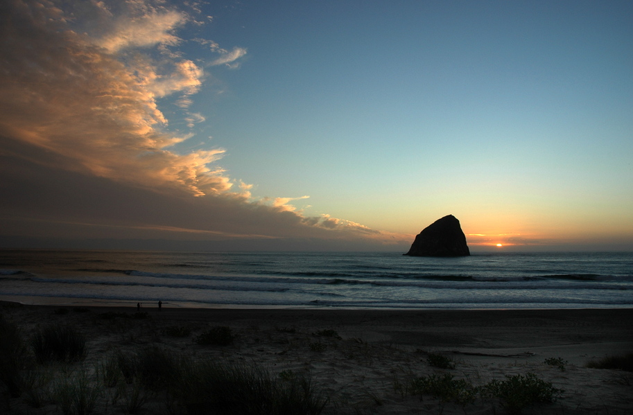 Pacific City, OR Sunset from Shorepine Village photo, picture, image