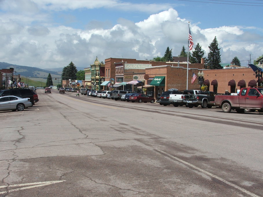 Philipsburg, MT On Broadway photo, picture, image (Montana) at city