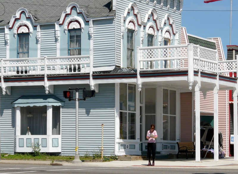 Grayling, MI Some oldtime architecture downtown. photo, picture