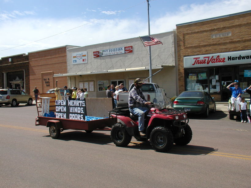 Burke, SD Parade in Burke South Dakota photo, picture, image (South