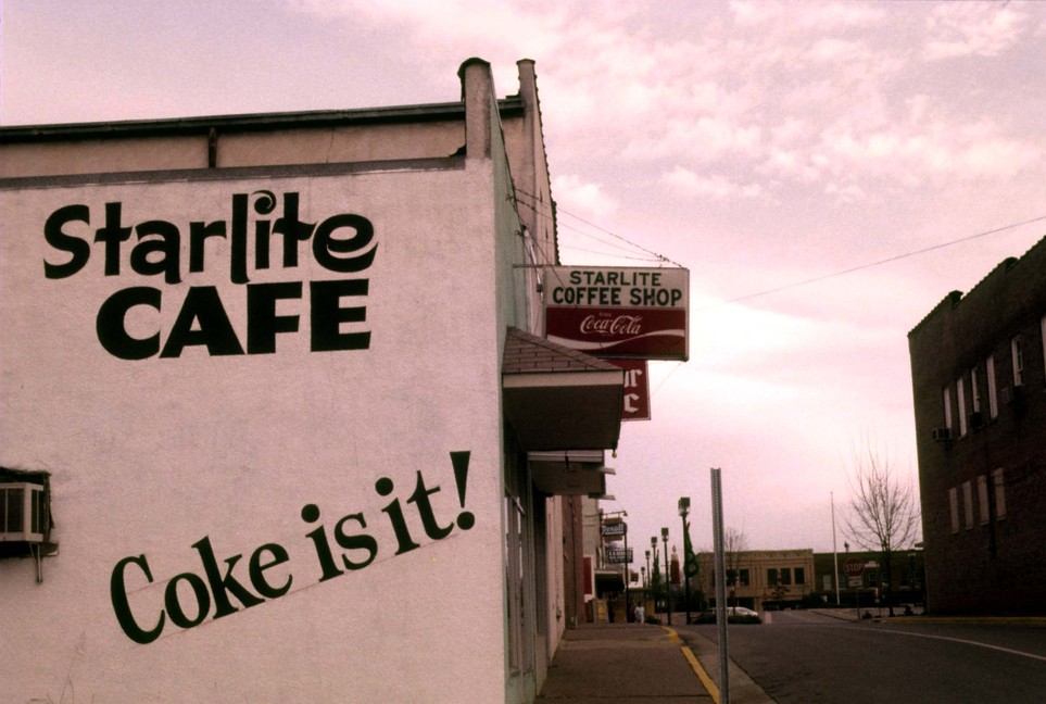 Scottsboro, AL The Starlite Cafe in 1982 photo, picture, image