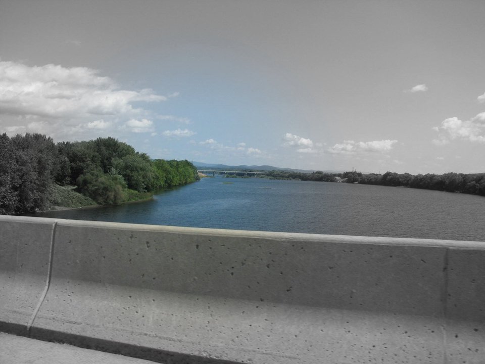 South Williamsport, PA Looking out over the Susquehanna River from