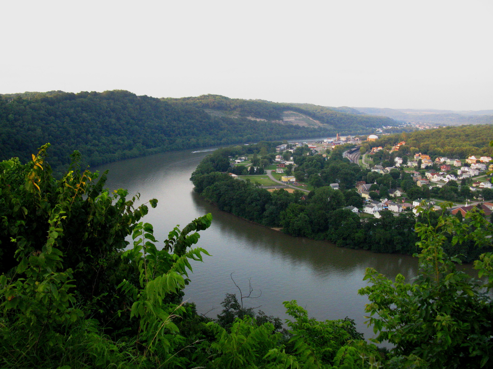 Newell, PA As a bird flies photo, picture, image (Pennsylvania) at