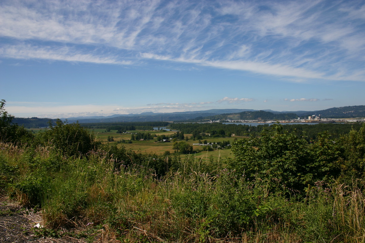 Rainier, OR West side of Rainier, Oregon photo, picture, image