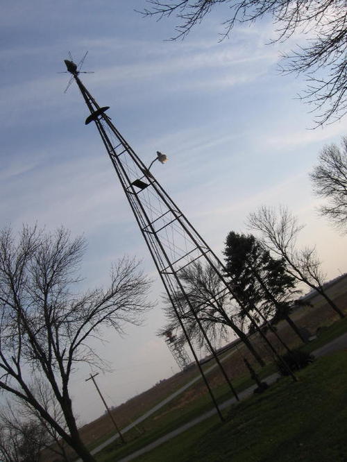 Hume, IL Oldest windmill in area, north of Hume photo, picture, image