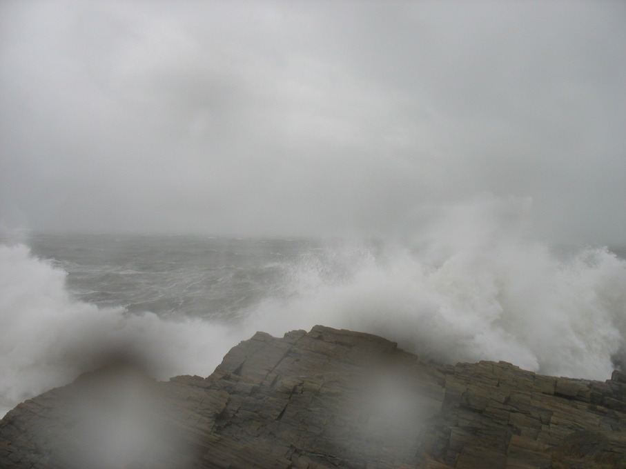 Cape Elizabeth, ME Portland Headlight during a storm photo, picture, image (Maine) at city