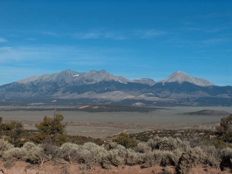 Fort Garland, CO Blanca Massive from Sangre de Christo Ranches photo