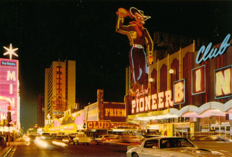 Las Vegas, NV Old Las Vegas Stip 1985 Pioneer Casino photo, picture