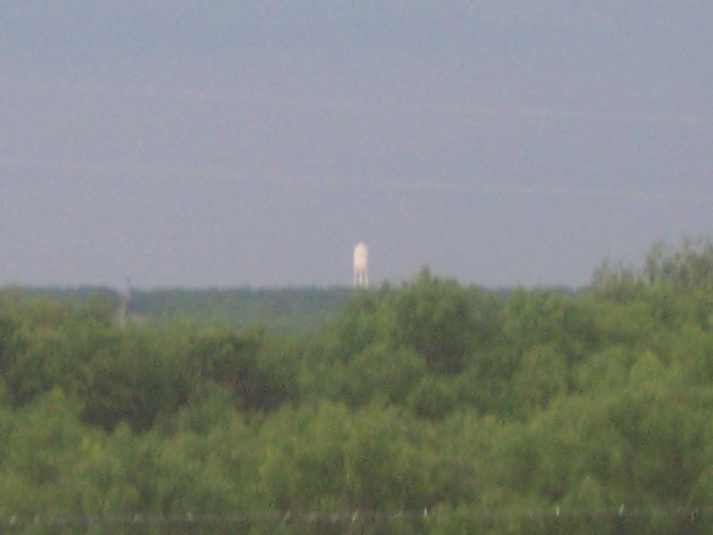 Woodson, TX the Woodson Water Tower from FM 1710 four miles down that