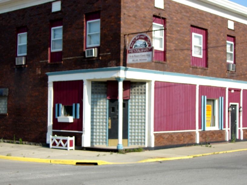 Milan, IN Railroad Inn Restaurant on a recent Sunday afternoon photo