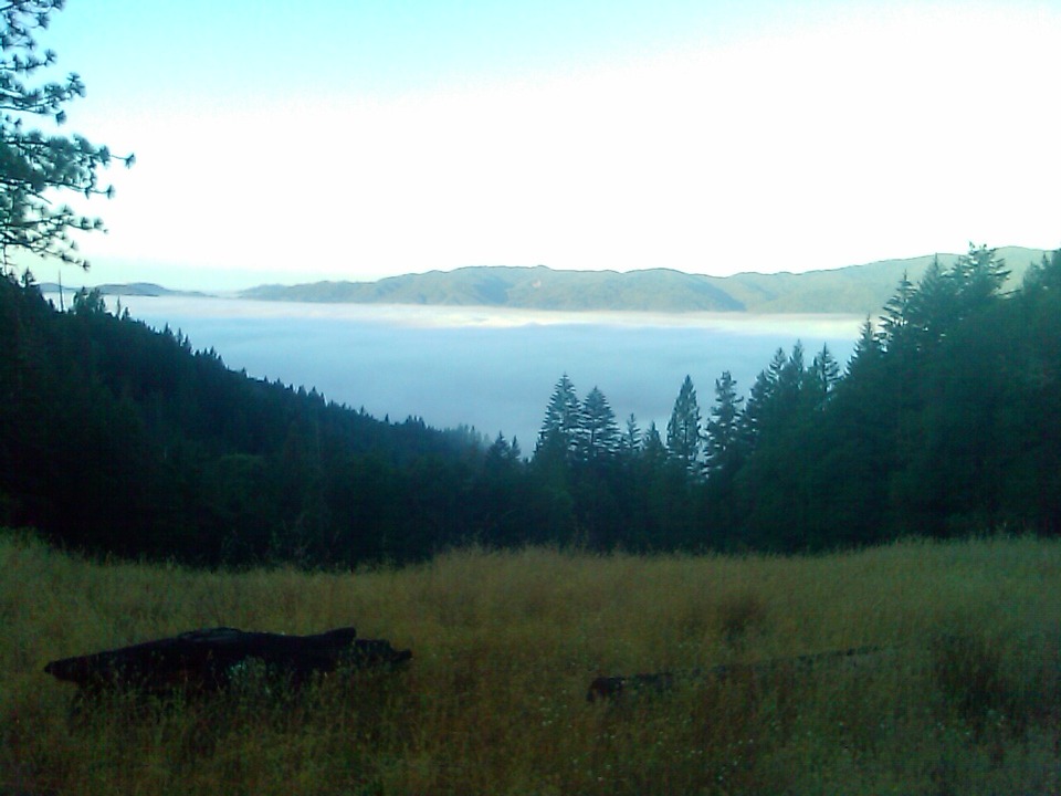 Laytonville, CA Blanket Over Laytonville Looking Towards Chato Mt
