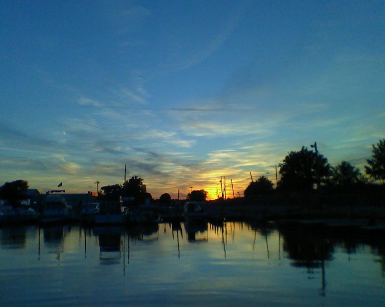 Fort Madison, IA Sunset at the Marina in Ft,. Madison photo, picture