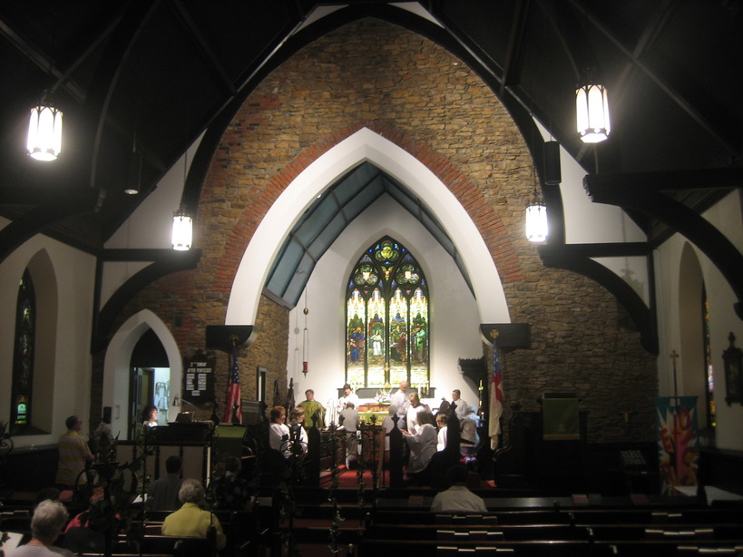 New Brighton, PA Interior of Christ Episcopal Church, 1217 Third