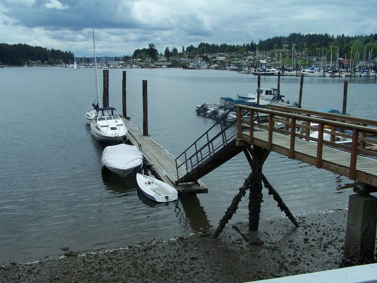 Gig Harbor, WA Dock at the Harbor photo, picture, image (Washington
