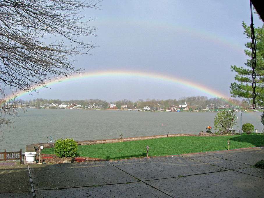 Cicero, IN Double rainbow over Morse photo, picture, image (Indiana