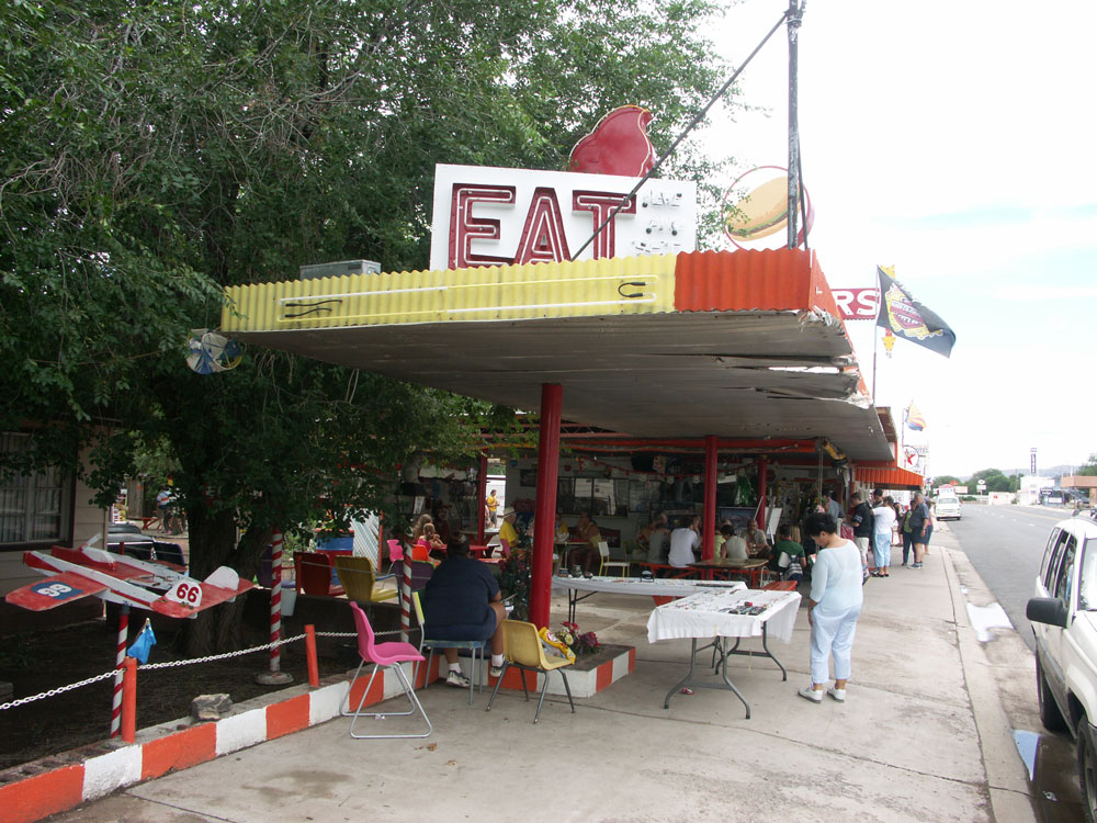 Seligman, AZ Curios Shop on Route 66 in downtown Seligman photo