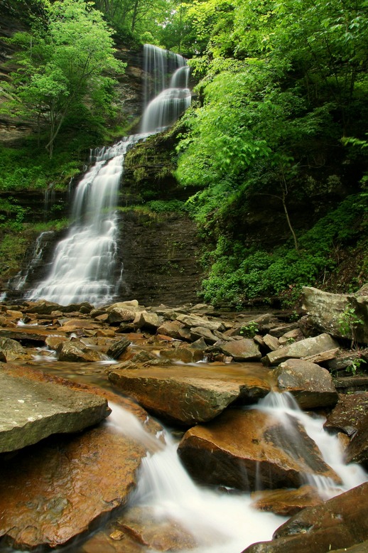 Gauley Bridge, WV A capture of Catherdral Falls outside of Gauley