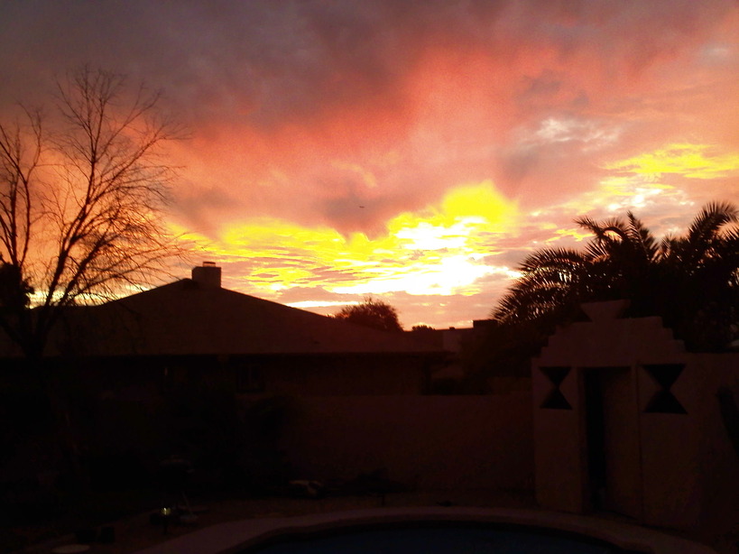 Mesa, AZ NOVEMBER SUNSET photo, picture, image (Arizona) at