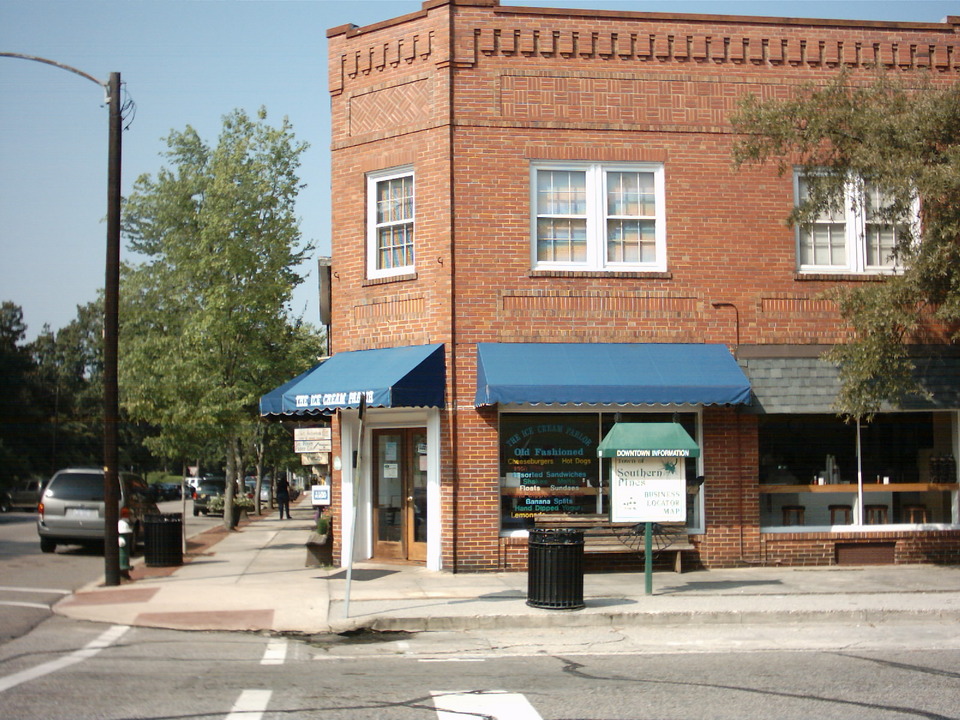Southern Pines, NC Adobe house in downtown Southern Pines photo