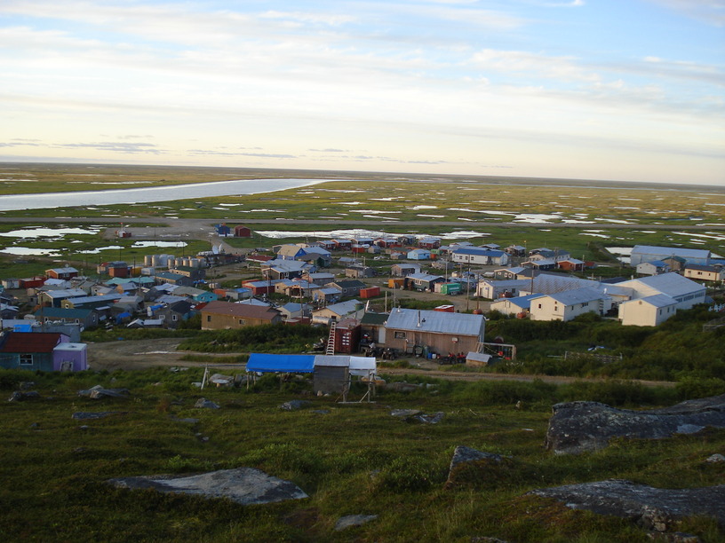 Scammon Bay, AK scammon bay on the mountain side photo, picture