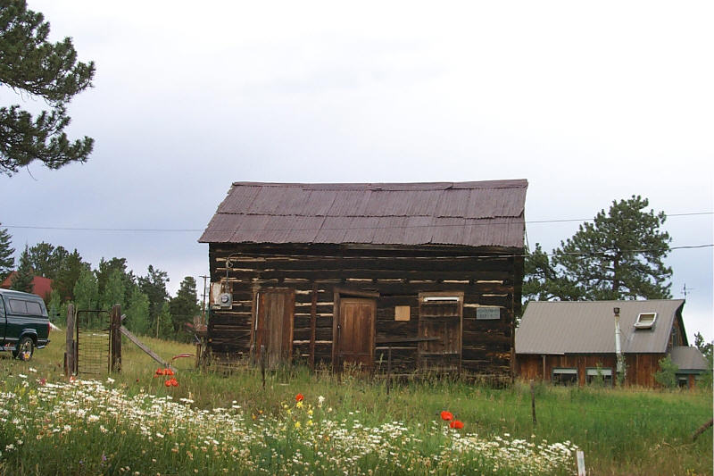 Gold Hill, CO Log House photo, picture, image (Colorado) at