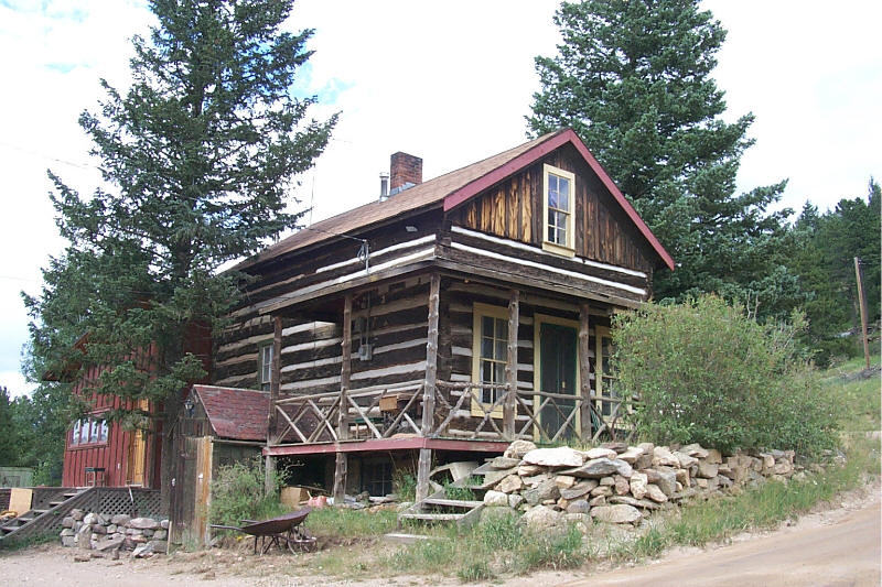 Gold Hill, CO Log House photo, picture, image (Colorado) at