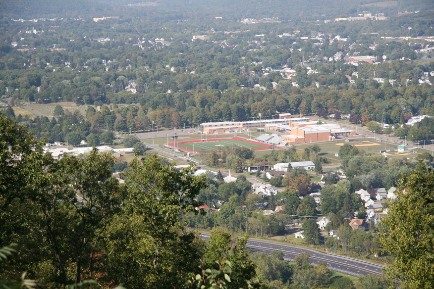 Athens, PA the valley from round top park photo, picture, image
