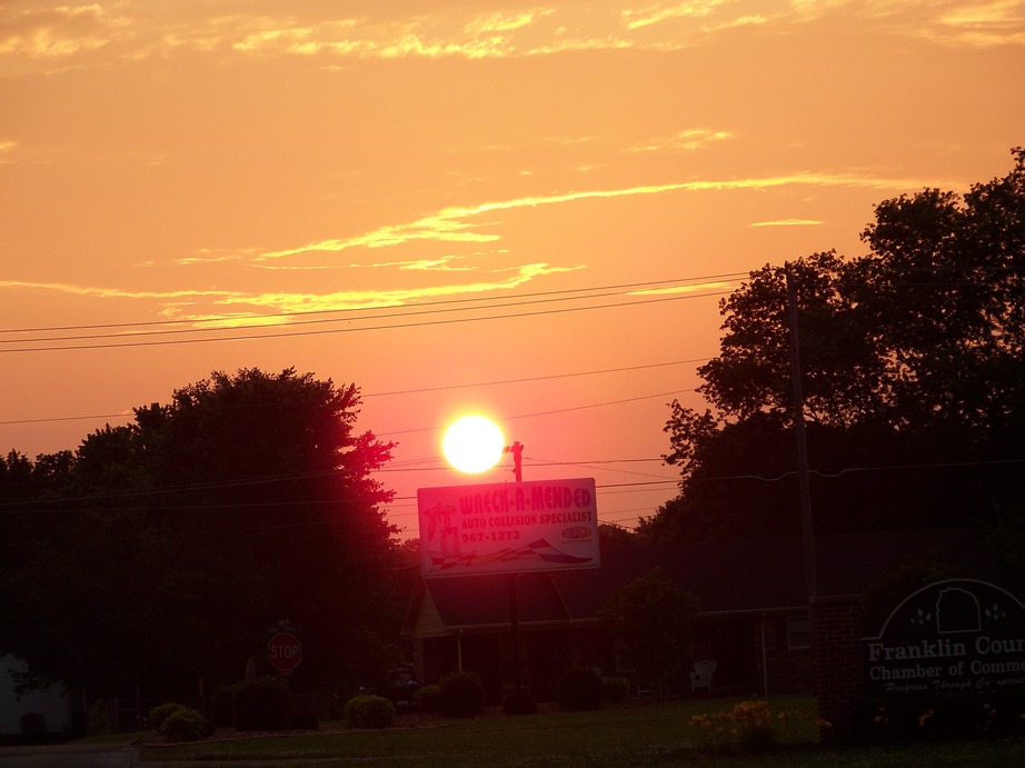 Winchester, TN Sunset Winchester Tn photo, picture, image (Tennessee