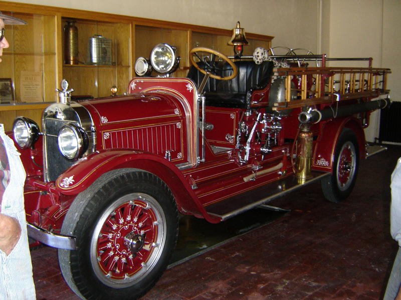 Seneca, KS 1922 Stutz fire truck, carefully restored to pristine