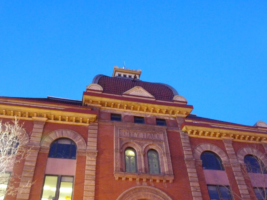 Marquette, MI City Hall in February 2010 photo, picture, image