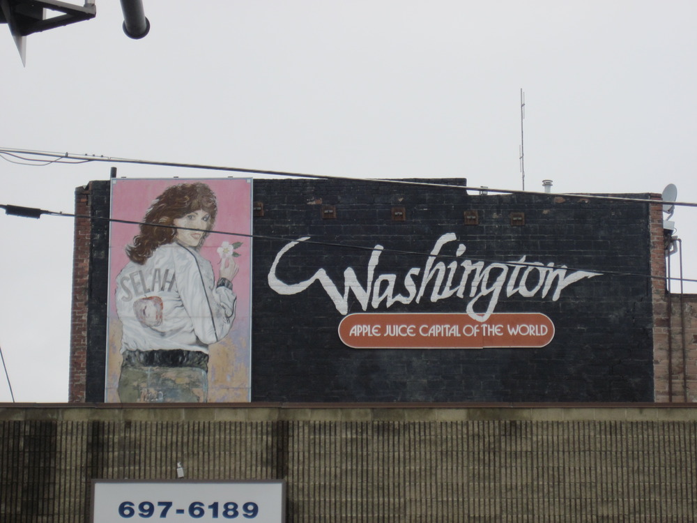 Selah, WA Selah, Washington Apple Juice Capital of the World painted