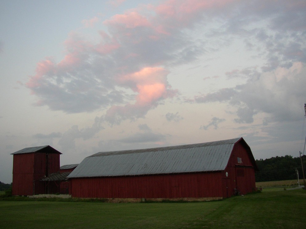 Coopertown, TN Barn with silos Rt 49 Coopertown photo, picture, image