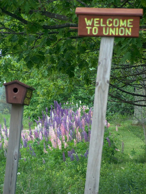 Union, ME Historic Street Signs of Union, Maine photo, picture, image