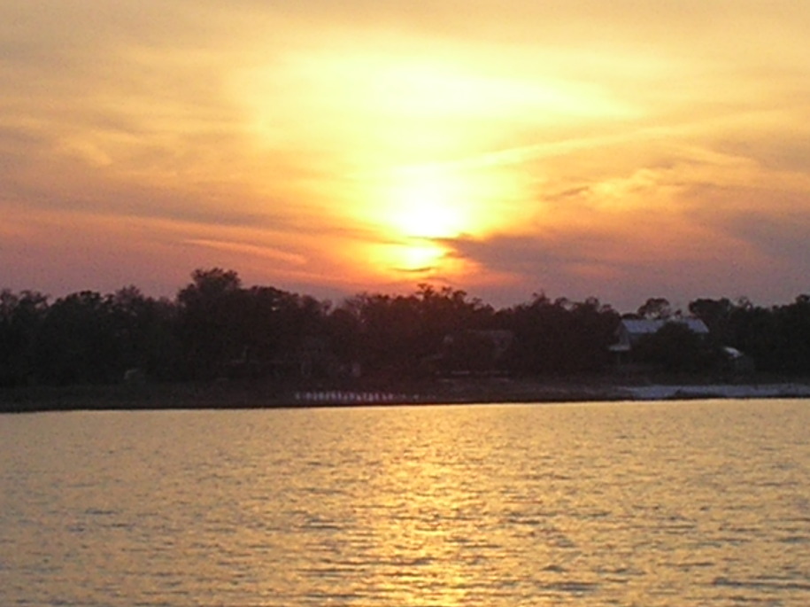 Babson Park, FL SUNSET OVER CROOKED LAKE photo, picture, image