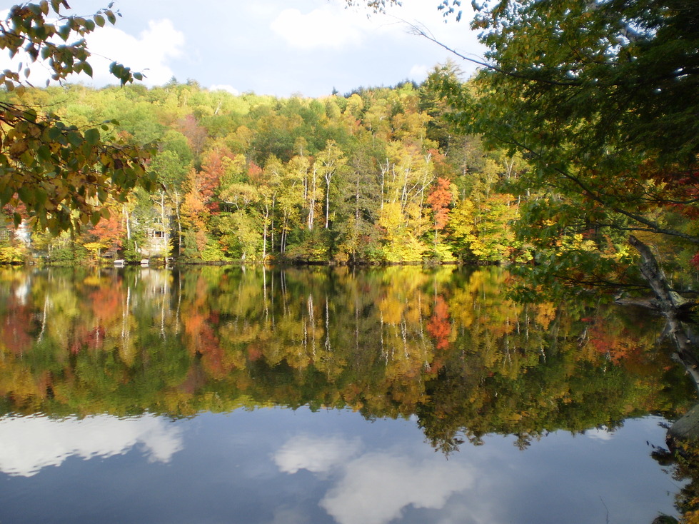 Greenwood, ME Twitchel Pond October 09 photo, picture, image (Maine