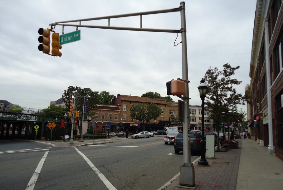 Cranford, NJ Cranford downtown Eastman Plaza photo, picture, image (New Jersey) at
