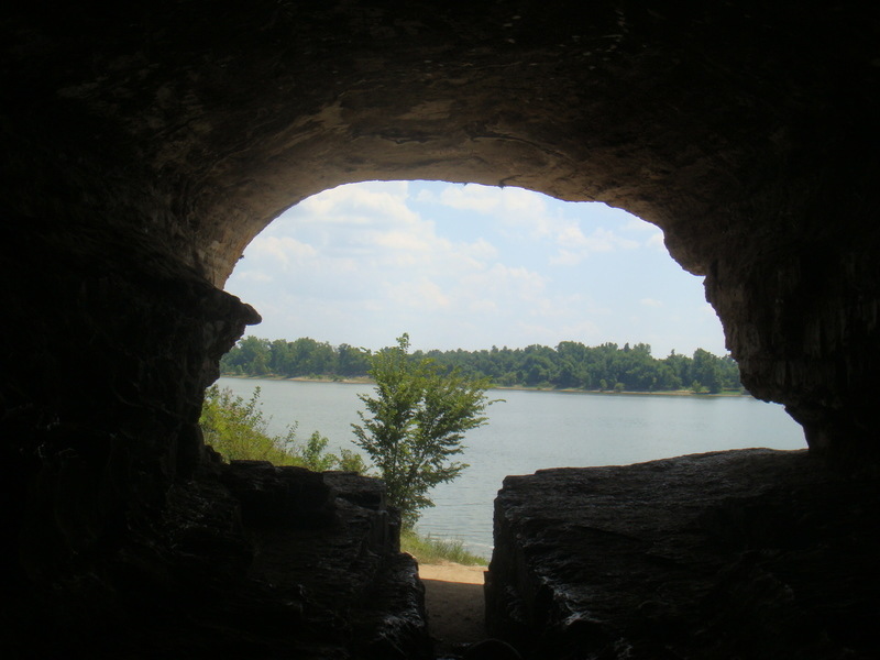 CaveInRock, IL From the inside, looking out photo, picture, image (Illinois) at