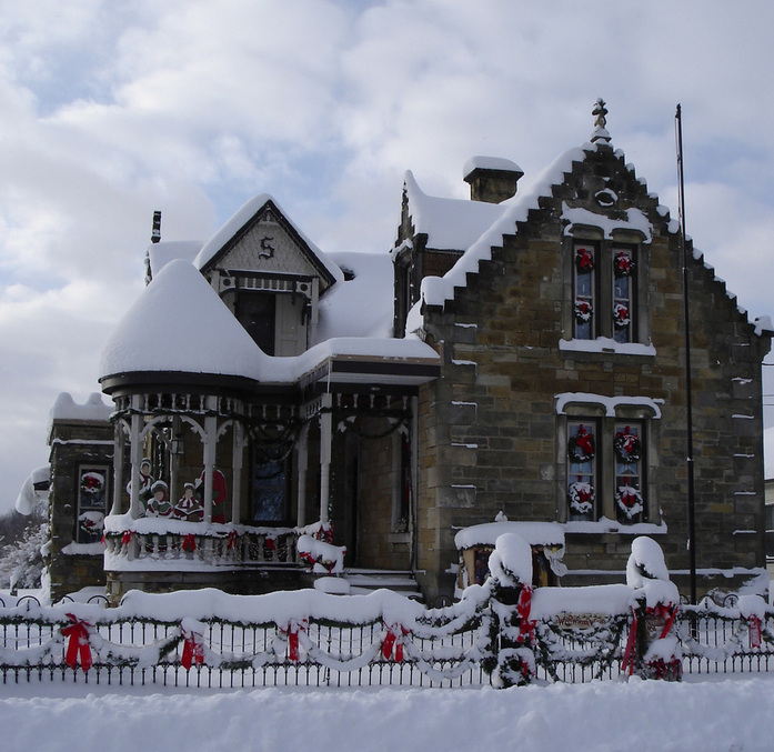 Spartansburg, PA 1881 Stone House built by Scottish woolen mill owner