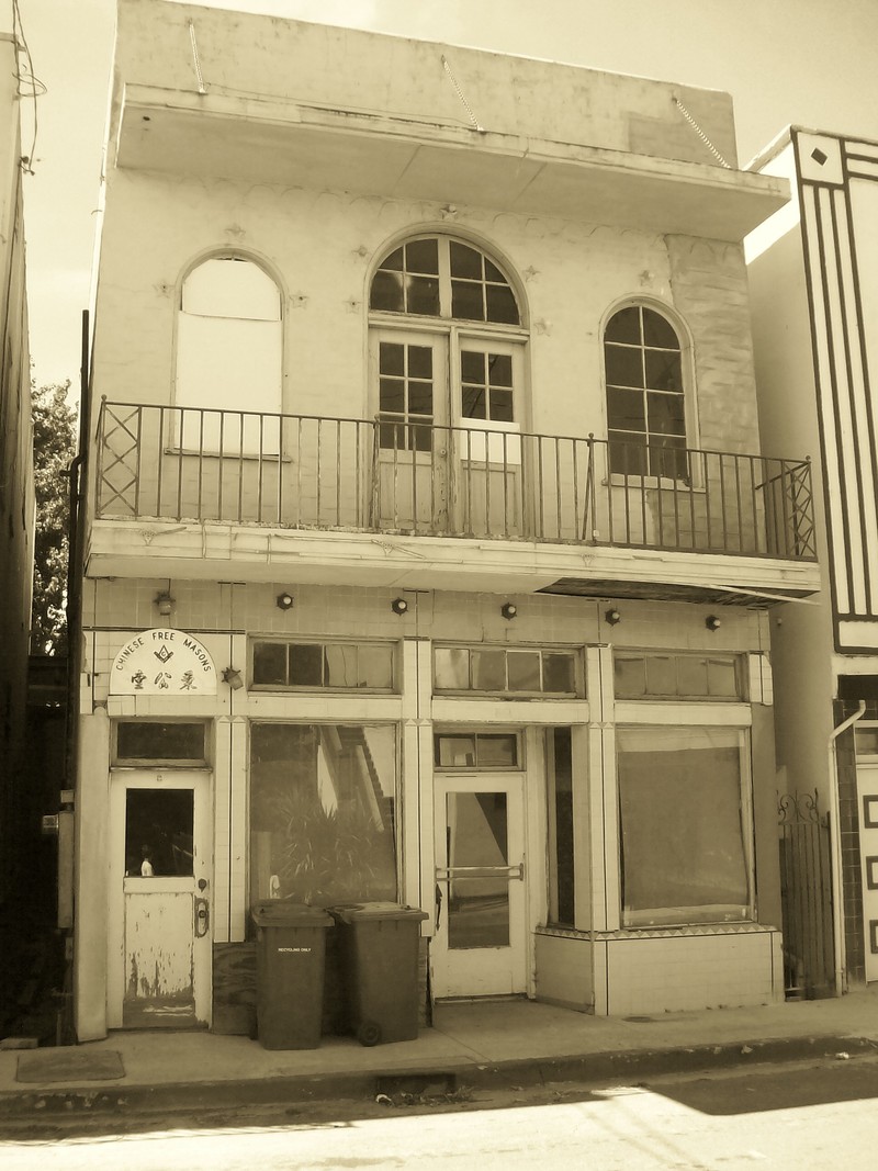 Walnut Grove, CA Chinese Free Masons building photo, picture, image