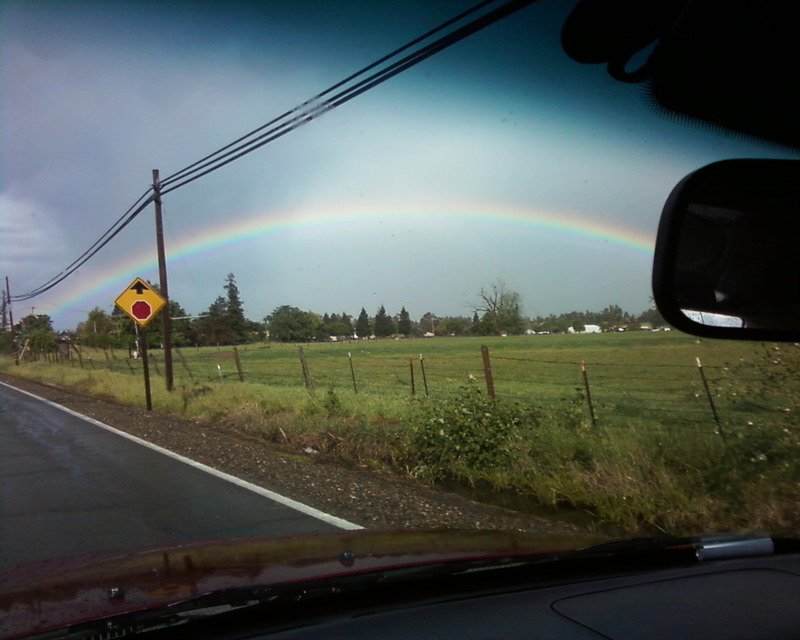 Wilton, CA rainbow photo, picture, image (California) at