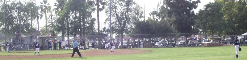 Ontario, CA Homer Briggs Park Baseball Field photo, picture, image