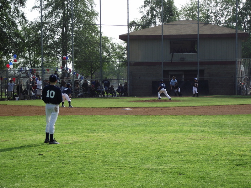 Ontario, CA Homer Briggs Park Baseball Field photo, picture, image