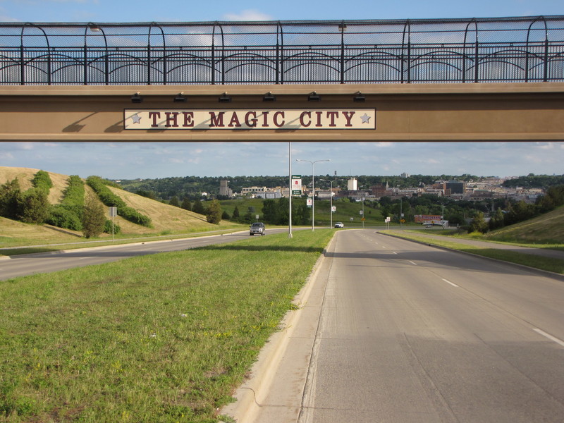 Minot, ND Looking South on Hwy 83 photo, picture, image (North Dakota