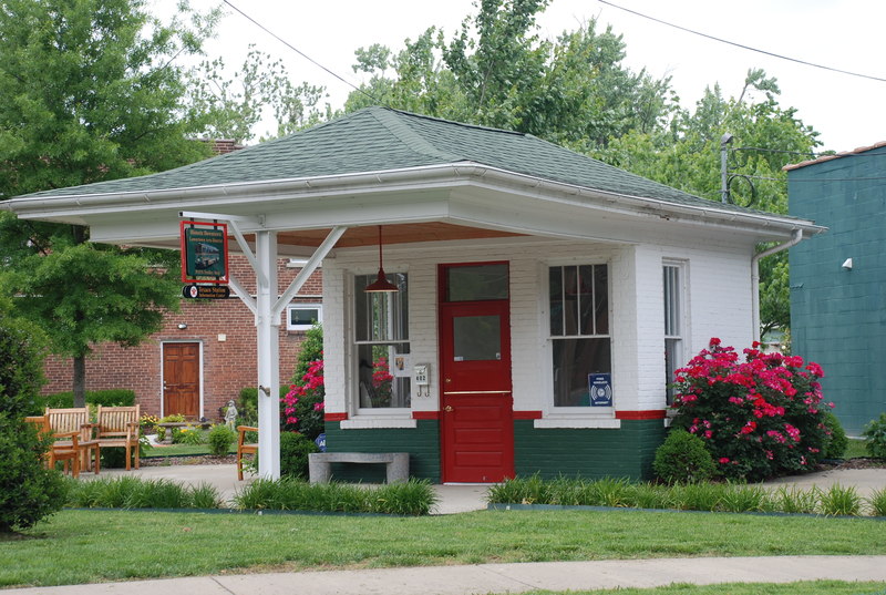 Paducah, KY Old Gas Station in Lowertown, now an info center photo
